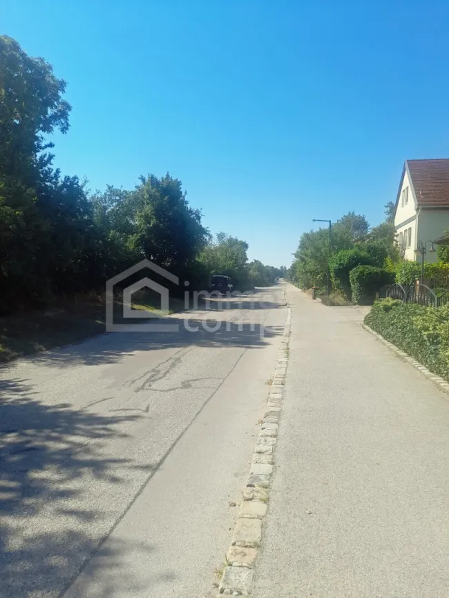 Blick in die Straße_Grundstücke links