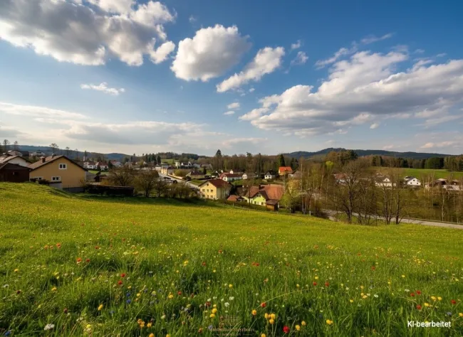 Baugrund 1.918 m² | Hanglage mit Fernblick | Siedlungslage | Böhmerwaldrand | Bad Großpertholz, NÖ - Titelbild
