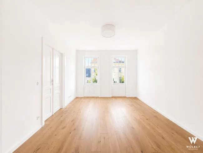 Hochwertig sanierte Altbauwohnung mit Balkon, Fußbodenheizung und perfekter Raumaufteilung | Nähe Obkirchergasse | S Oberdöbling | Olympiapark - Bild