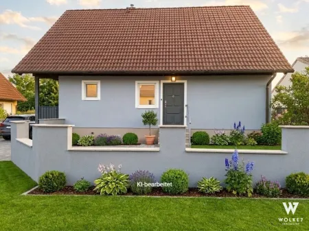 Großzügiges Einfamilienhaus in ruhiger Lage mit riesiger Terrasse und sofortigem Bezug in 2294 Breitensee