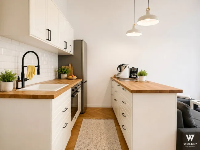 Stilvoll wohnen im Herzen Ottakrings - 2024 vollsanierte und helle Altbauwohnung mit Fischgrätparkett & Lift - Bild