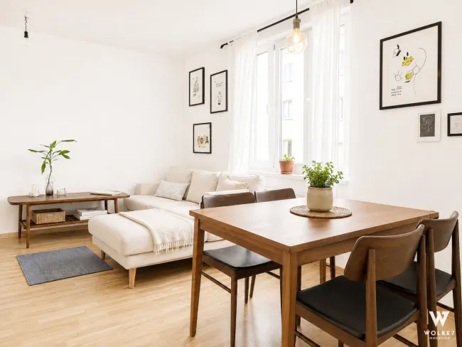 Yppenplatz Calling - Urbanes Wohnen mit ruhiger Innenhoflage und Loggia - Bild