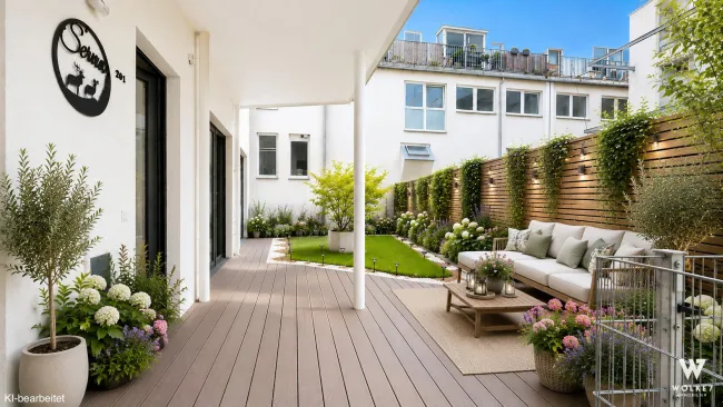 TOP LAGE: 3-Zimmer-Wohnung mit ca. 52 m² Freifläche I Garagenstellplatz I Nahe Mariahilfer Straße & U3 Neubaugasse - Bild