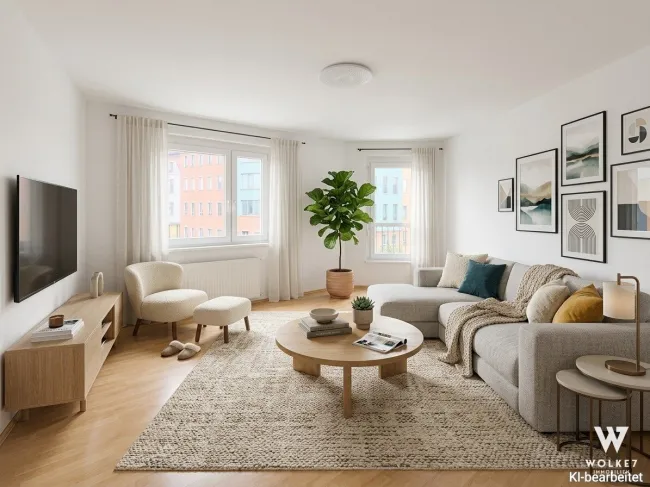 Charmante 2-Zimmer-Wohnung mit Einbauküche im 3. Liftstock | 1 Gehminute U1 Reumannplatz | Quellenplatz - Titelbild
