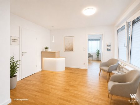 Helle Ordinationsfläche / Geschäftsräumlichkeit im Erdgeschoss – modern & effizient | U6 Alser Straße | St. Anna Kinderspital