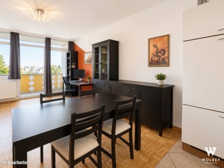 Helle 2-Zimmerwohnung zentral in Deutsch-Wagram: | Neubau | Südöstliche Loggia mit Weitblick | Stellplatz | Sehr guter Zustand & Sofort bezugsbereit