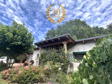 Exklusiver Architektenbungalow mit traumhafter Landschaftsgestaltung in südburgenländischer Toskana gelangt zum Verkauf!