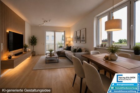 Modern wohnen im Grünen – 3-Zi.-Wohnung mit XXL-Terrasse & Lift