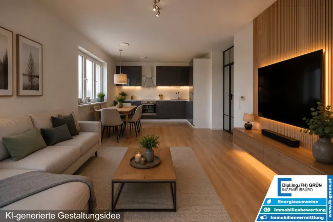 Modern wohnen im Grünen – 3-Zi.-Wohnung mit XXL-Terrasse & Lift - Titelbild