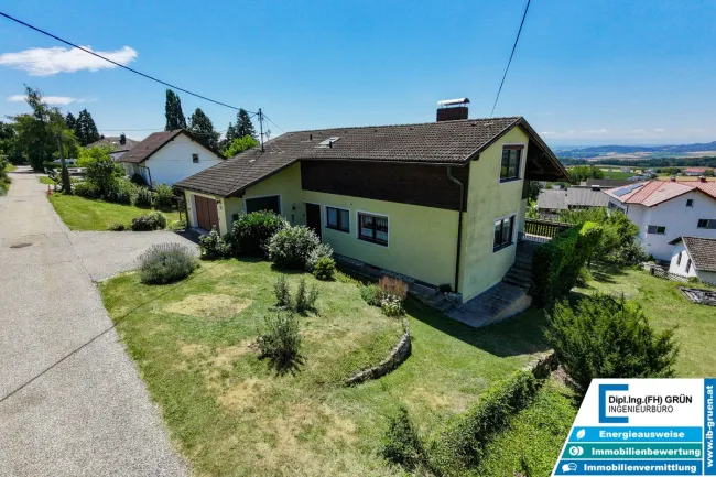 Traumlage in Wartberg ob der Aist – Wohnhaus mit unverbaubarem Fernblick und großem Grundstück - Bild