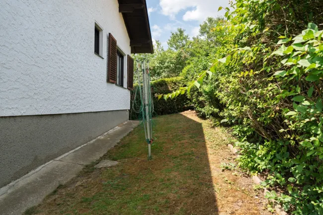 Garten hinten