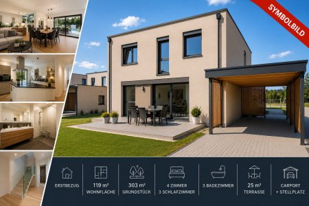 Traumhafte Doppelhaushälfte im Erstbezug | Garten, Terrasse & Top-Ausstattung