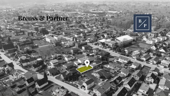 Baugrundstück mit 293m² in toller Lage in Dornbirn- die Chance auf Ihr Eigenheim! - Titelbild