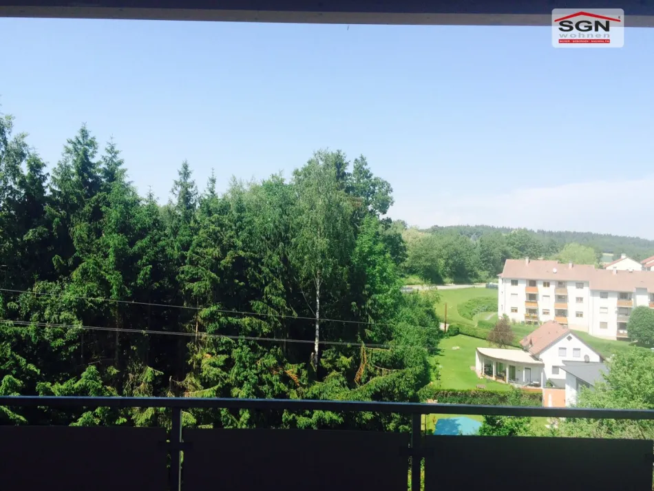 Wohnen im Luftkurort Gallspach - 3 Zimmer Wohnung mit traumhaften Balkon + Stundungsvariante+ Befristungsabschlag Laufzeit 5 Jahre - Titelbild