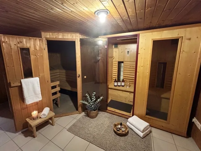 Sauna & Infrarot im Keller