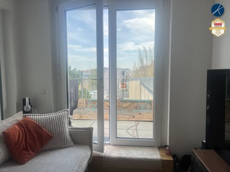 Wohnzimmer mit Terrassenausgang