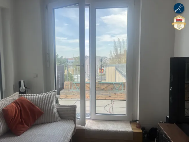 Teil der Terrasse