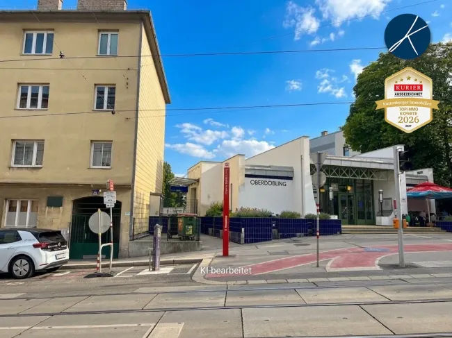 Haus ( Innenhof Stiege 2 ) neben Bahnhof Oberdöbling