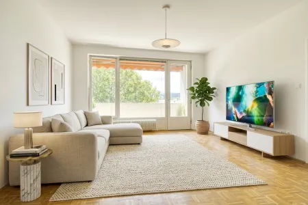 Wohnraum 1 mit Einrichtungsidee KI