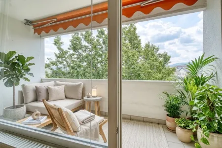 Loggia 1 mit KI Möblierungsvorschlag