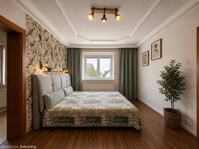 GEMÜTLICHES EFH in WALTERSDORF! 3 Zimmer, Garten, Garage! - Bild