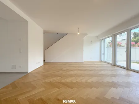 Erdgeschoss - Wohnzimmer und Küche