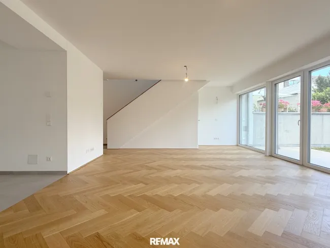 Erdgeschoss - Wohnzimmer und Küche