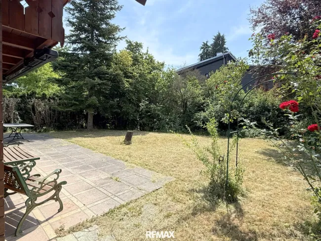 Terrasse und Garten