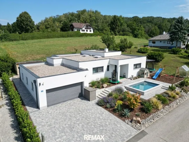 Gestaltungsmöglichkeit der Aussenanlage