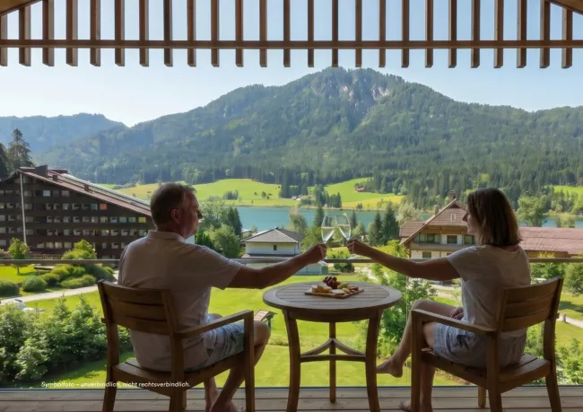 Seeluft statt Stadtlärm – Ihr autarkes Chalet mit 108,78 m² Wohnfläche & Süd-Loggia am Weißensee - Bild