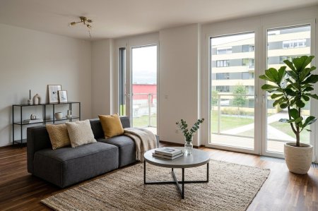 Wohnen am Winterhafen - moderne 2 Zimmerwohnung mit Balkon im 1.OG