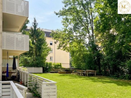 Ruheinsel mit Loggia, Garten und Garage in Graz-Geidorf