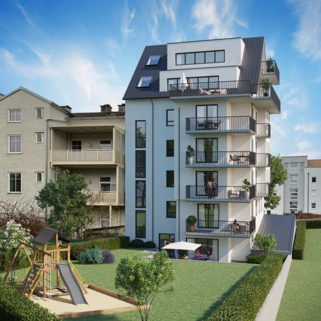 Hochwertige Neubau-Gartenwohnung in Top-Lage am Froschberg in Linz – individuell gestaltbar - Titelbild