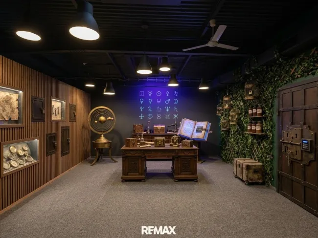 so könnte der Escape Room aussehen - KI generiert