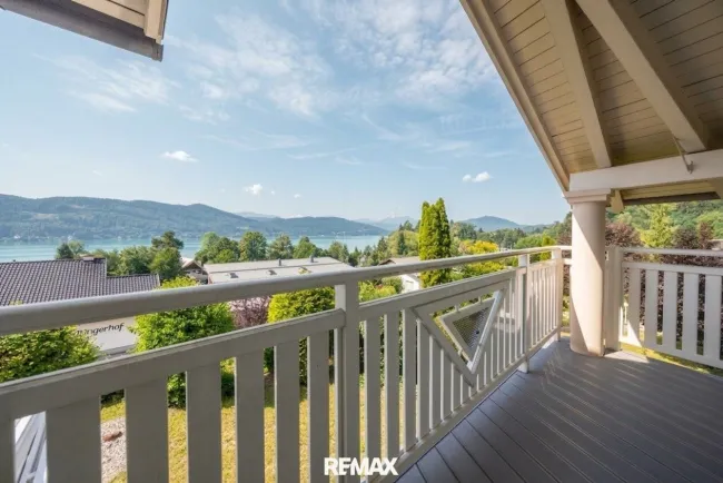 Ausblick Balkon