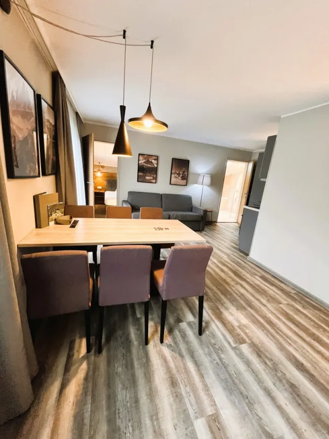 Wohn-/Essbereich mit ca. 21m²