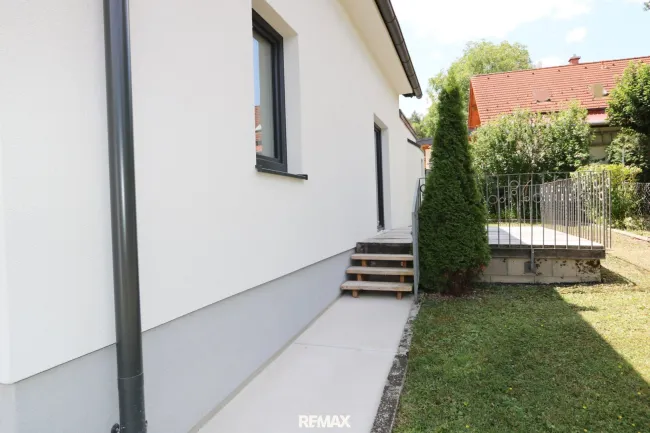 Blick zur Terrasse