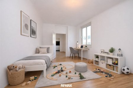 Kinderzimmer (virtuell eingerichtet)