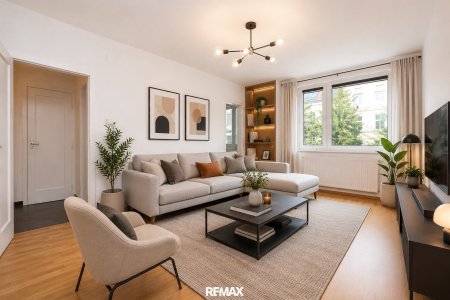 Wohnzimmer (virtuell eingerichtet)