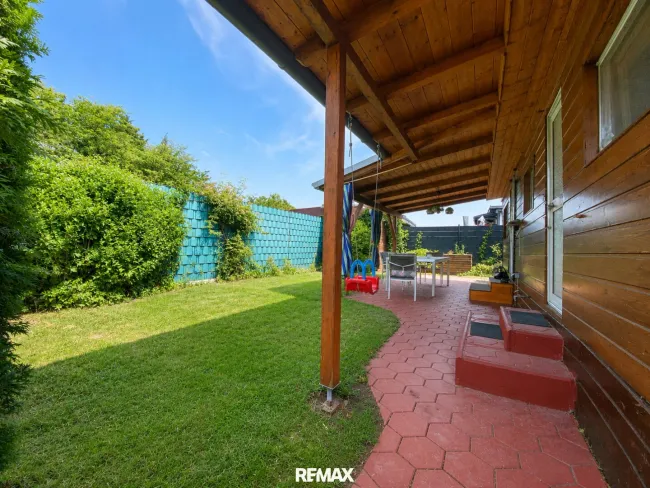 Seeparadies – voll ausgestattetes Mobilheim auf ca. 120 m² Pachtgrund, Garten, Terrasse - Bild