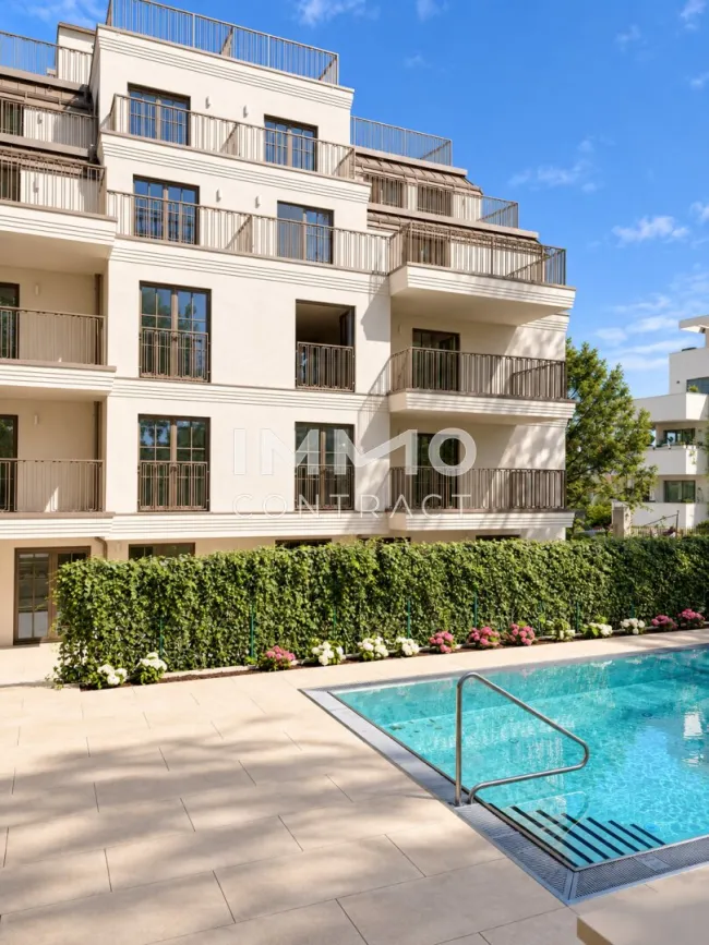 Penthouse in Villa Chimani: Wo Exklusivität zur Selbstverständlichkeit wird - inkl. 131qm Terrasse & Swimmingpool - Bild