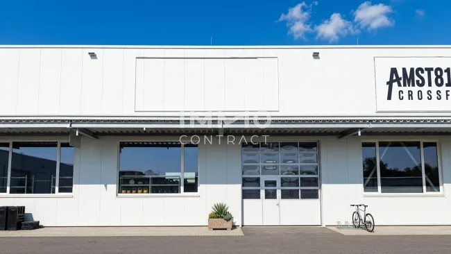 Moderne Industriehalle 282m² in Mauer b. Amstetten, neuwertig, Fußbodenheizung - Titelbild