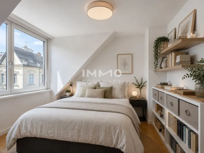 TOP Dachgeschoß-Wohnung mit attraktiven Terrassen bei Mahü, Spittelberg, Museumsquartier - Bild
