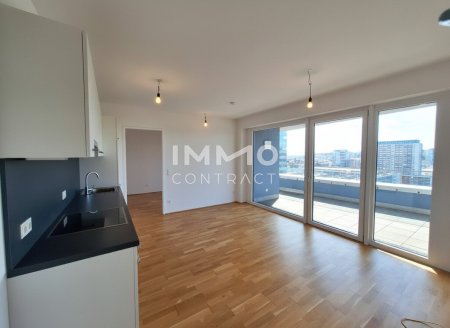 Wohnen über den Dächern von Linz - KOMPAKTE 2 Zi-Wohnung mit Blick zur GRÜNEN MITTE!