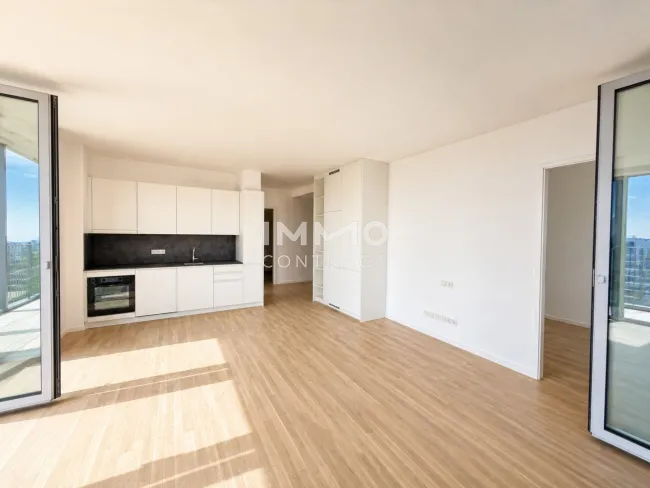 DC2 - Mehr Ecke. Mehr Licht. Mehr Kaiserwasser. – 3 Zimmer mit zwei Loggien - Bild