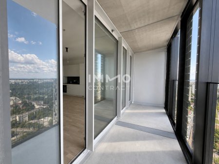 DC2 Tower - Über den Dächern Wiens – Stilvolles Studio mit Ost-Panorama