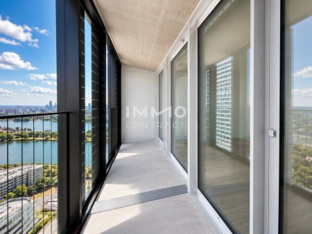 Panoramawohnung im DC2 Tower – 16m2 Loggia Erstbezug