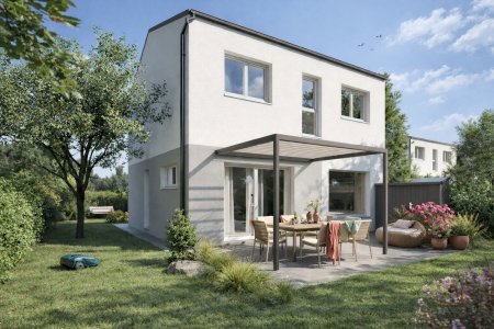 Nachhaltiges Ziegelmassiv-Niedrigenergiehaus | PV-Anlage, LWP, Eigengarten & Carport