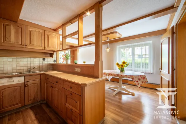 EG | Ferienwohnung – Wohnküche mit Essbereich