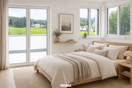 Einrichtungsbeispiel Schlafzimmer